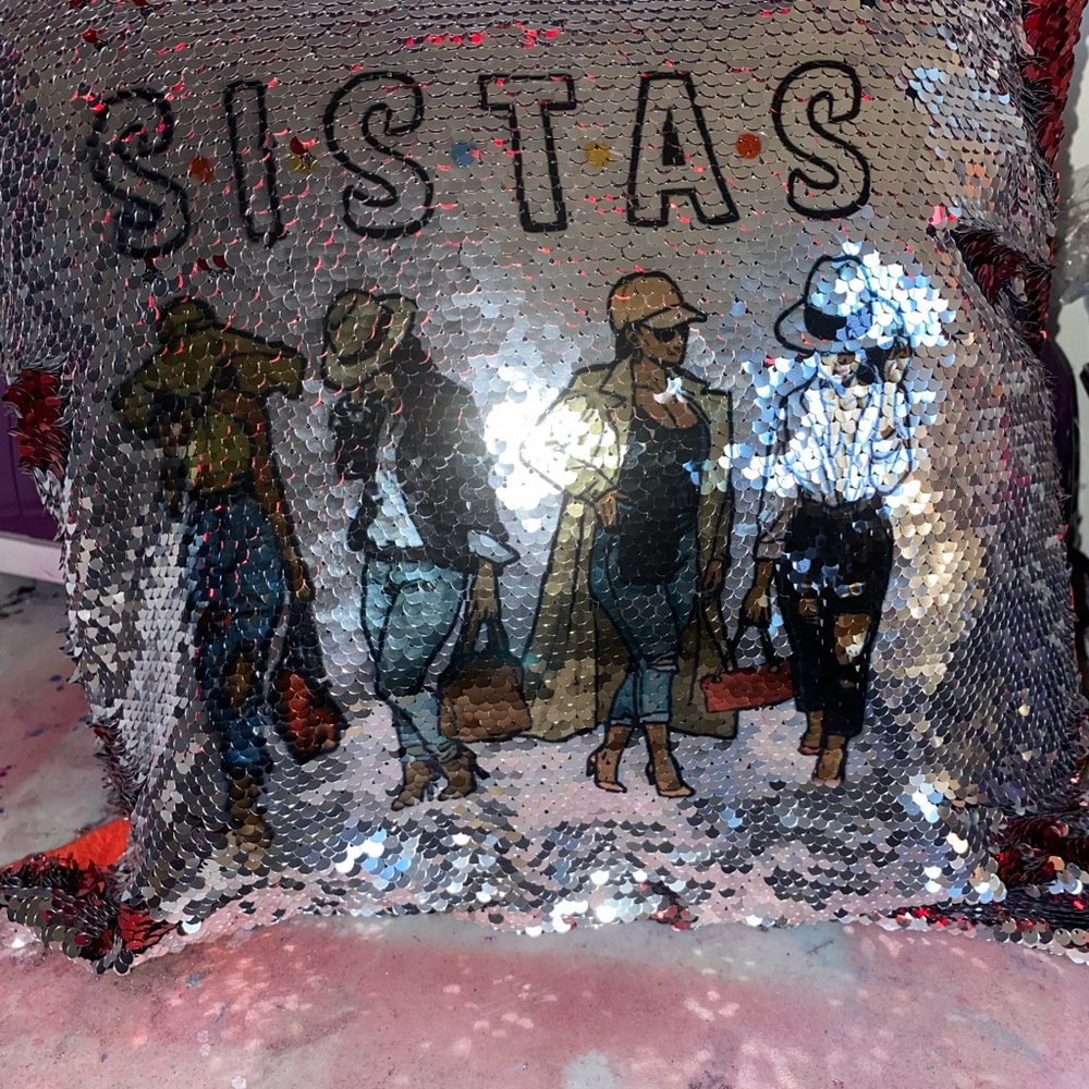 Sistas pillow cover